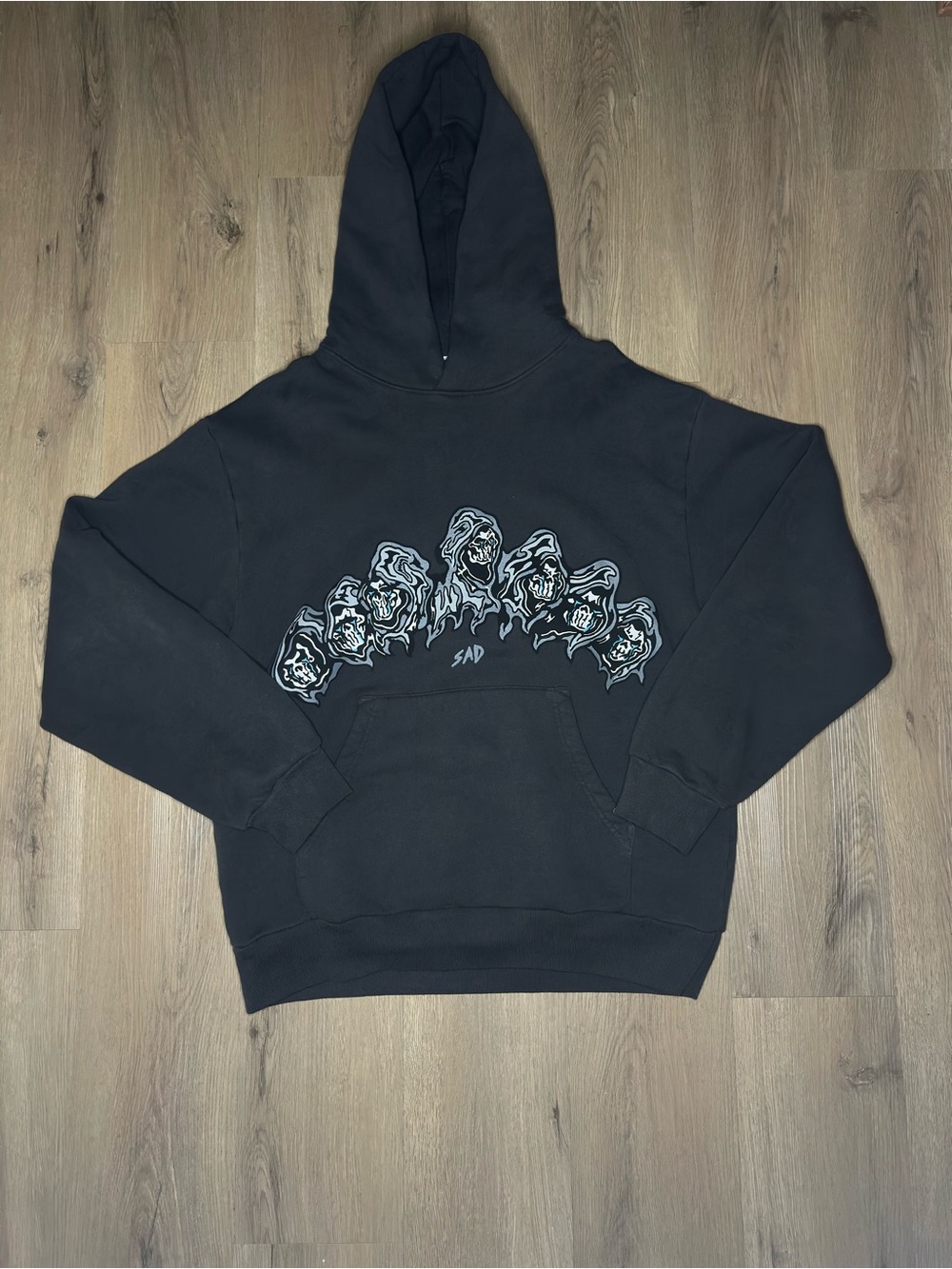 Warren Lotas SAD ‘Vintage Black’ Hoodie